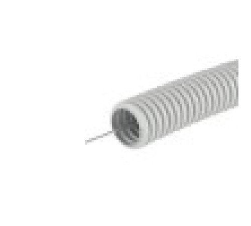 Труба гофрированная ПВХ 16 мм IDEAL с зондом 