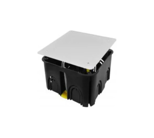 020-108 U-plast Коробка установочная приборная для полых стен с пластмассовыми лапками и крышкой  УПрк 110/50.2.2.