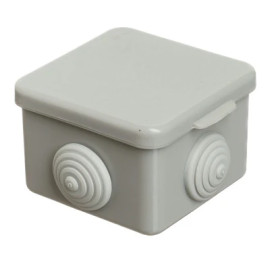 030-036 U-plast Коробка распаячная пылевлагозащитная с эластичным мембранным вводом УПрк 65*65/45.2.3