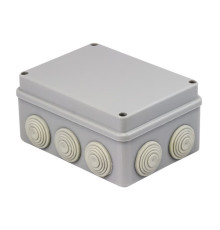 050-041 Коробка распаяч. пылевлагозащ. с эластичными мембранными вводами УПр 150*110/70.3.3(28шт/уп)