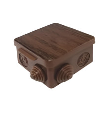 030-031Д U-plast Коробка распаячная пылевлагозащитная с эластичным мембранным вводом УПрк 80*80/50.2.3