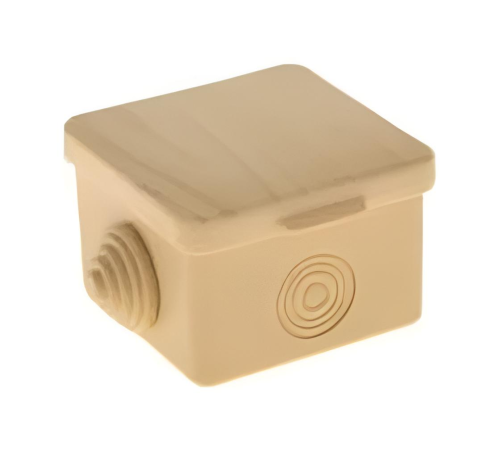 030-036С U-plast Коробка распаячная пылевлагозащитная с эластичным мембранным вводом УПрк 65*65/45.2.3