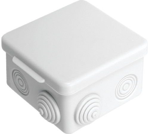 030-031 Коробка распаяч. пылевлагозащ. с эластичным мембранным вводом УПрк 80*80/50.2.3(100 шт/уп)