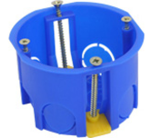 020-011 Коробка установочная прибор. для полых стен с пластмассовыми лапками УПп 68/45.1.2(200шт/уп)