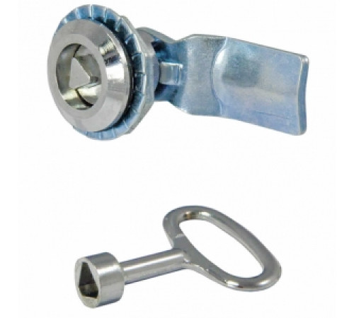 Замок щитовой 705 треугольник изогнутый IP65