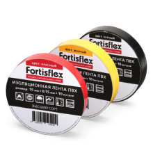 Изолента ПВХ 15х0,15х10 зеленая (Fortisflex)