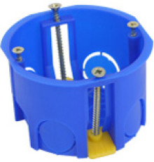 020-011 Коробка установочная прибор. для полых стен с пластмассовыми лапками УПп 68/45.1.2(200шт/уп)